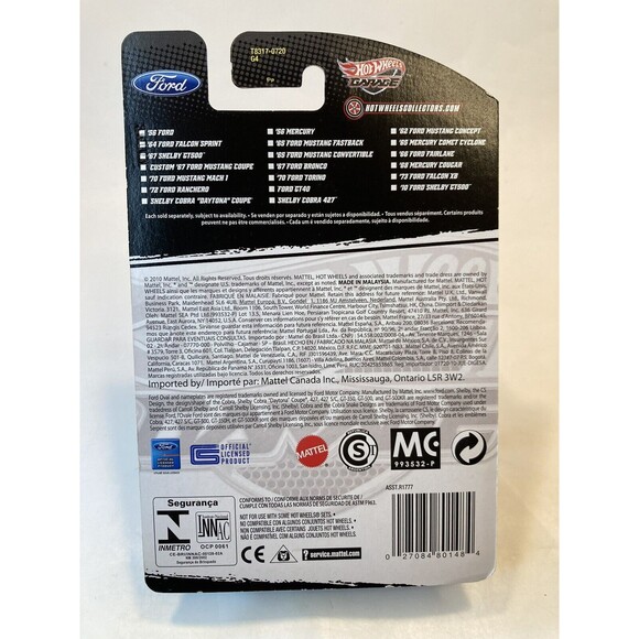 Hot Wheels Garage '65 Ford Mustang Convertible #15 of 20 Real Riders MOC 2010 - Picture 4 of 4